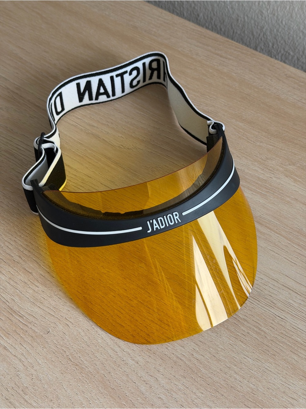 Christian Dior J'Adior DiorClub1 Yellow Visor